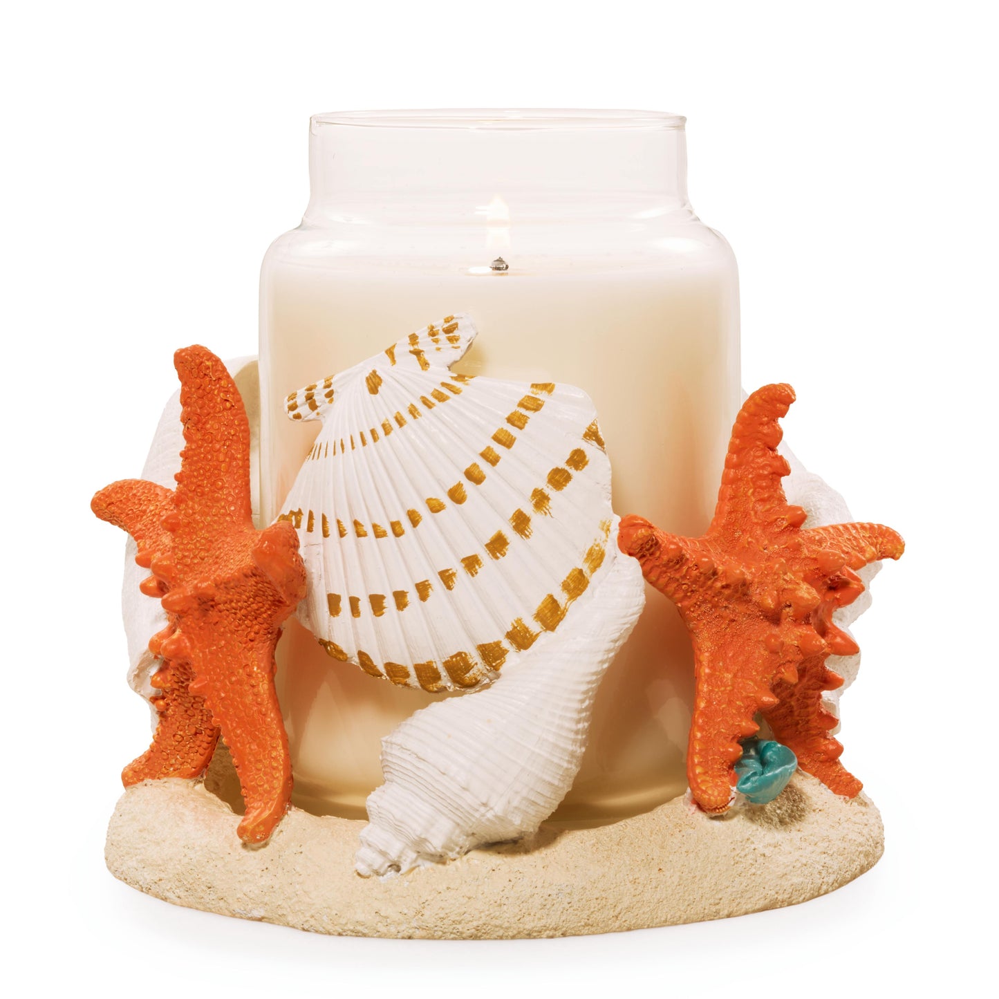 Seashell Jar Candle Holder OO2L