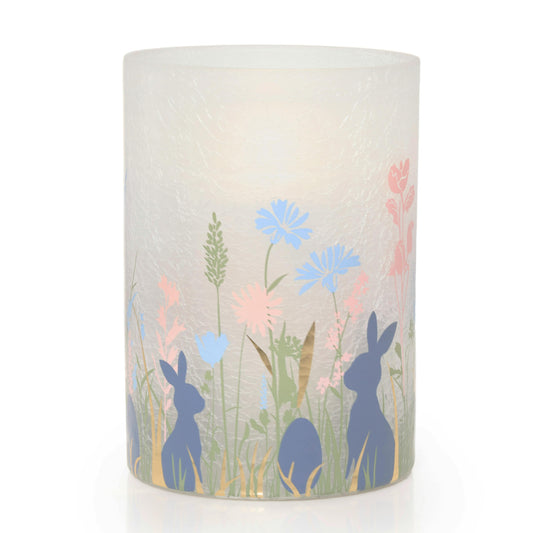 Easter Bunny Jar Candle Holder U2C5