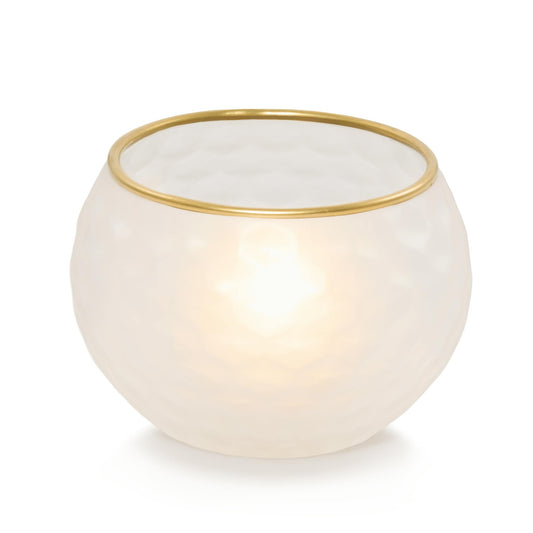 Frosted Honeycomb Tea Light Candle Holder U0MQ